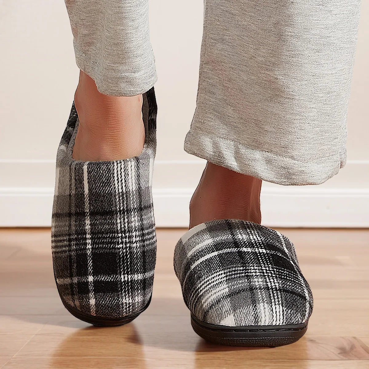 The Classic Plaid Slipper