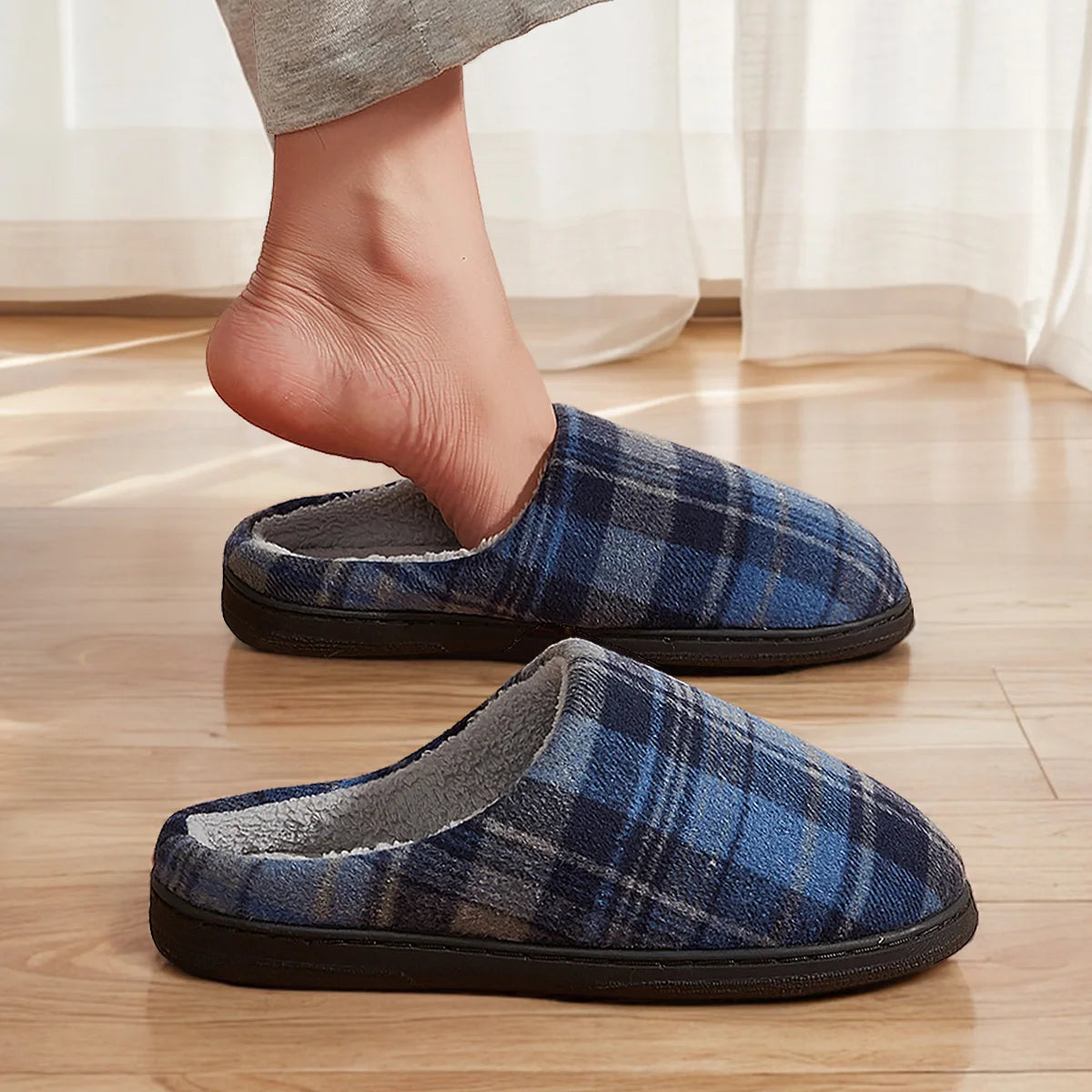 The Classic Plaid Slipper